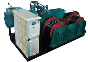 雙卷筒牽引機的展示圖